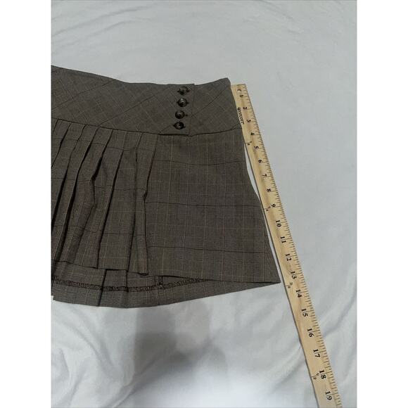 Y2K Juniors Sz 13 Micro Mini Plaid School Girl Skirt - Picture 10 of 13